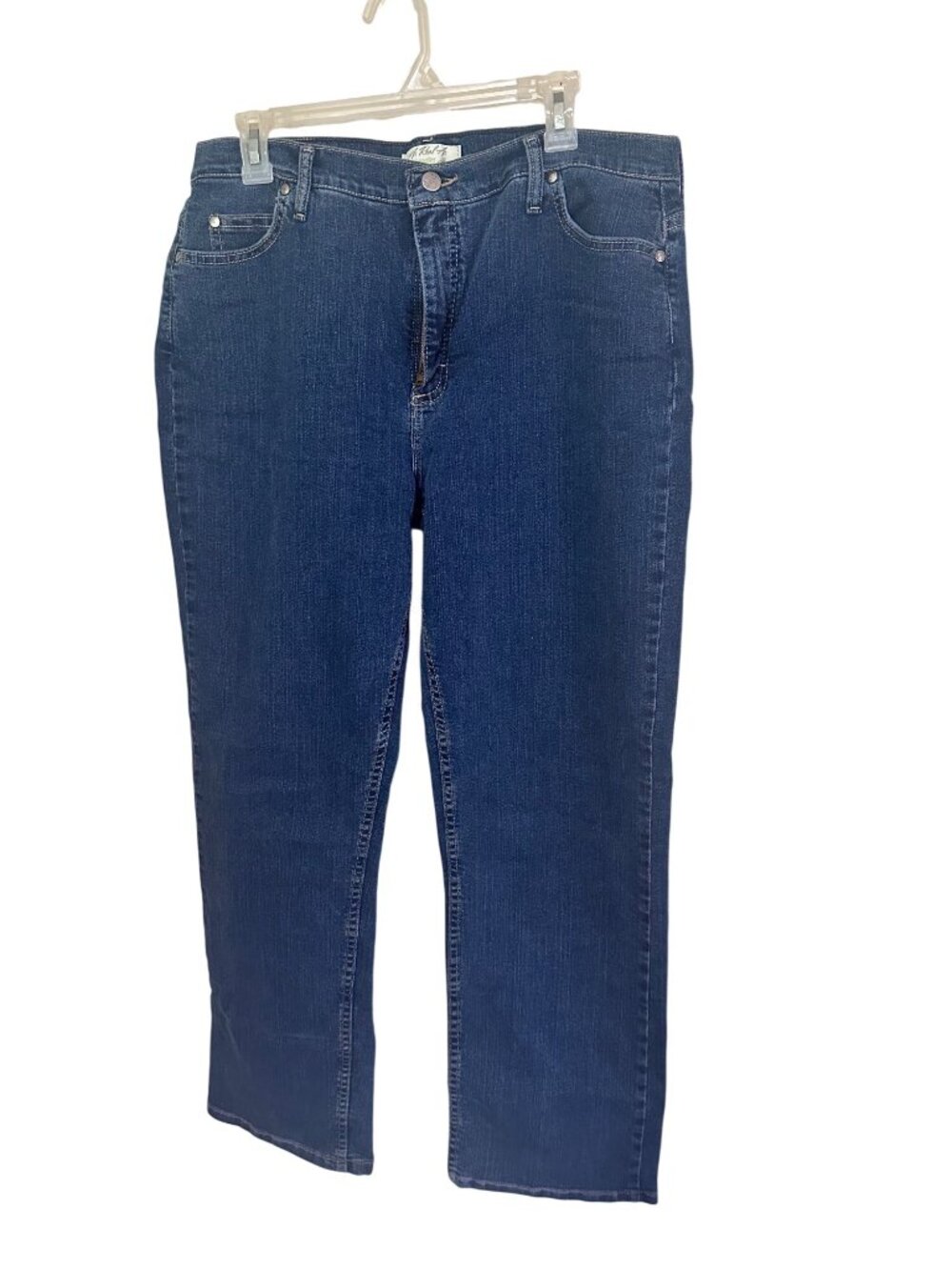 Wrangler As real as Wrangler boot cut blue denim jeans size 14
